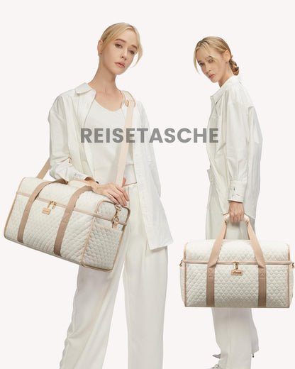 LOVEVOOK Damen Reisetasche Weekender Handgepäck Wasserdicht für Flugzeug Sport