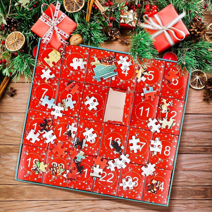 Adventskalender 2026 Weihnachtspuzzle 1008 Teile