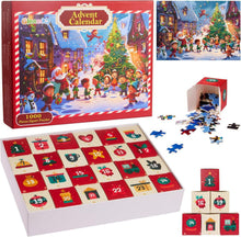 Adventskalender Puzzle 2024 Weihnachten 1000 Teile Countdown