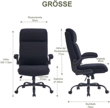 Ergonomischer Bürostuhl mit Rückenlehne Armlehne