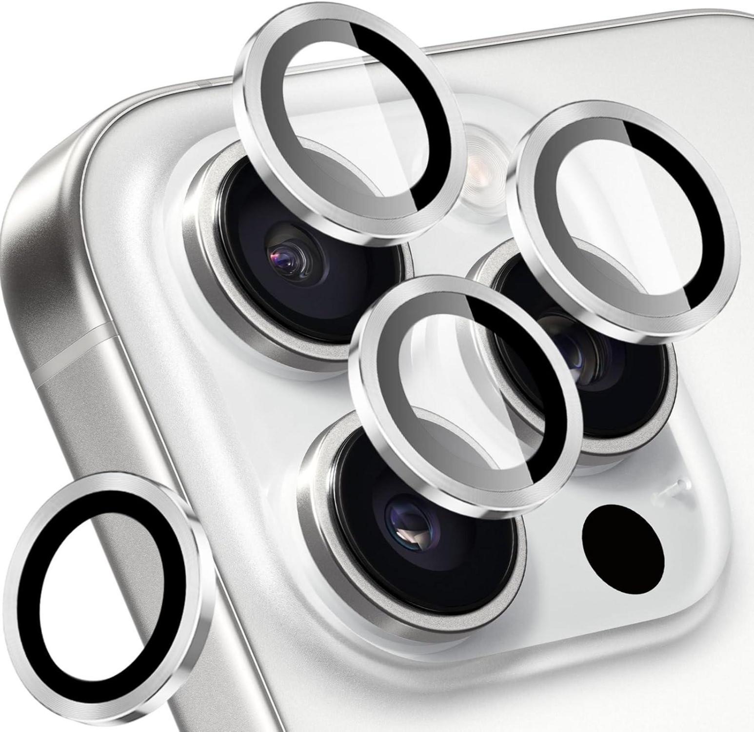iPhone 16 Pro Max Kameraschutz 9H Härte Titan
