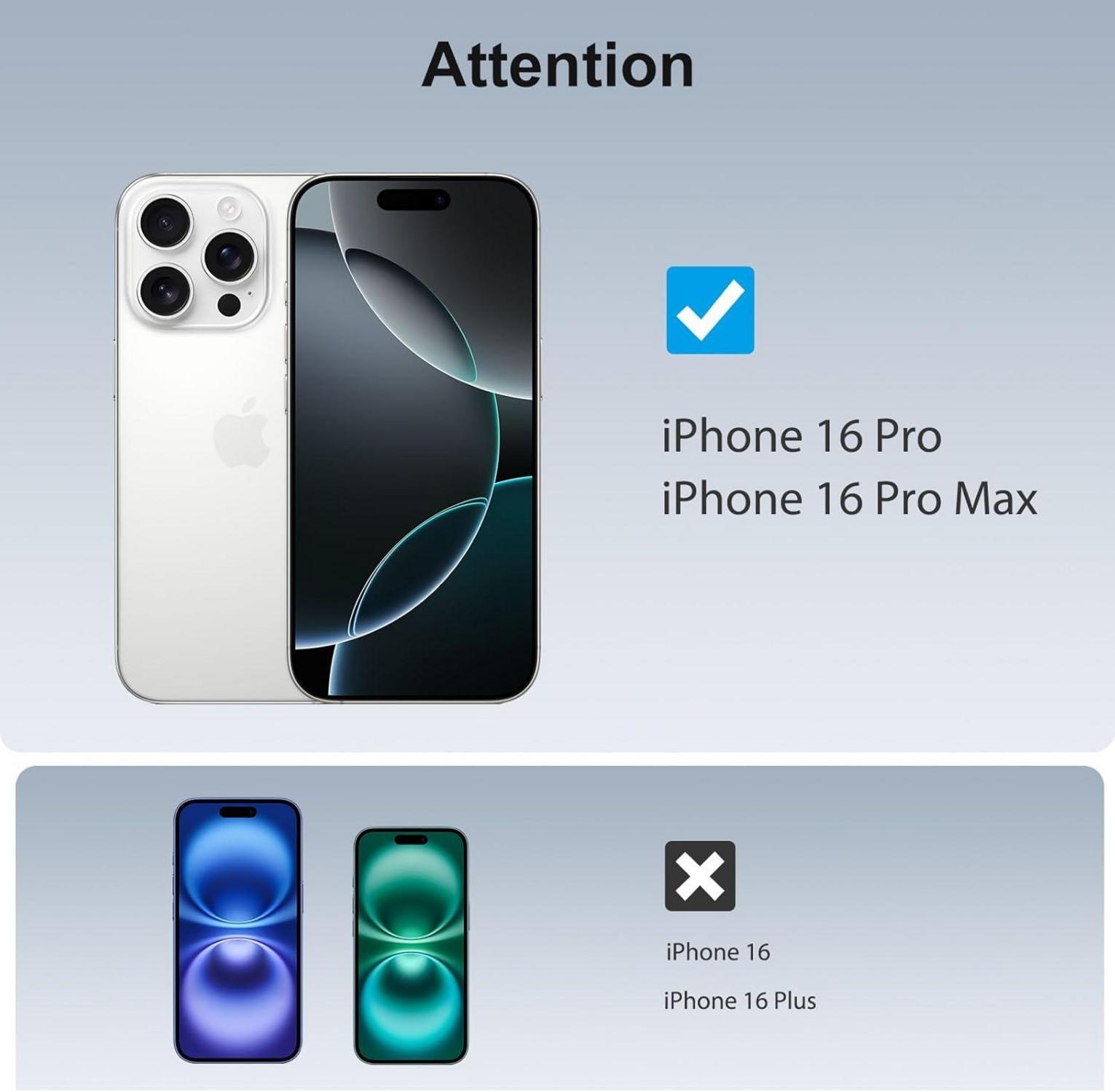 SPARIN Kameraschutz für iPhone 16 Pro Max, 4er Pack, 9H