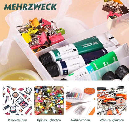Transparente Aufbewahrungsbox mit