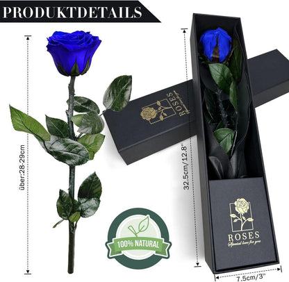 Infinity Rose Geschenkbox Ewige Blume Valentinstag Muttertag