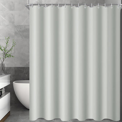 Duschvorhang 200x240cm Grau Antischimmel Textil
