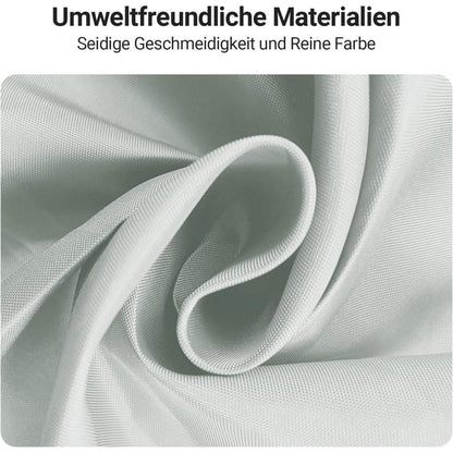 Wasserabweisender Duschvorhang Grau 260x200cm mit