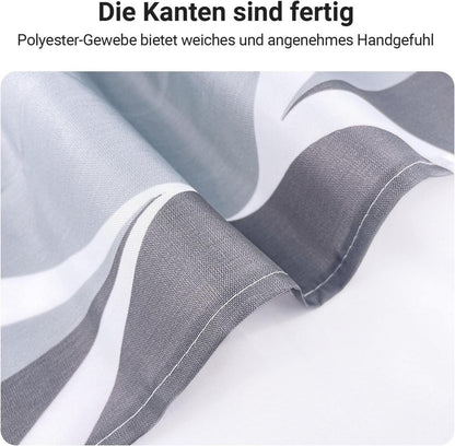 Duschvorhang Water Droplets 240x200cm, Antischimmel, Wasserabweisend, Waschbar
