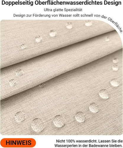 Duschvorhang Beige 180x180cm