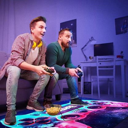 Gamer Teppich rutschfest 100x150 cm – Schlafzimmer Wohnzimmer Dekor
