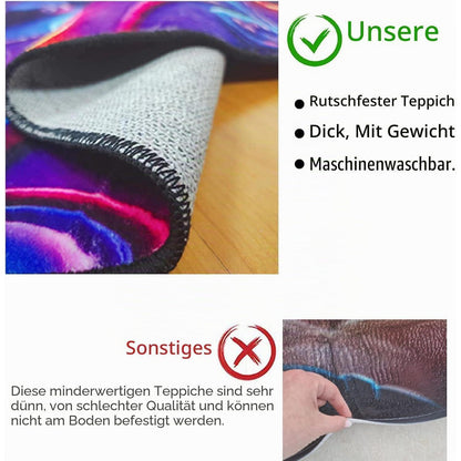 Gamer Teppich Controller Design – Rutschfest & Waschbar 160x240 cm