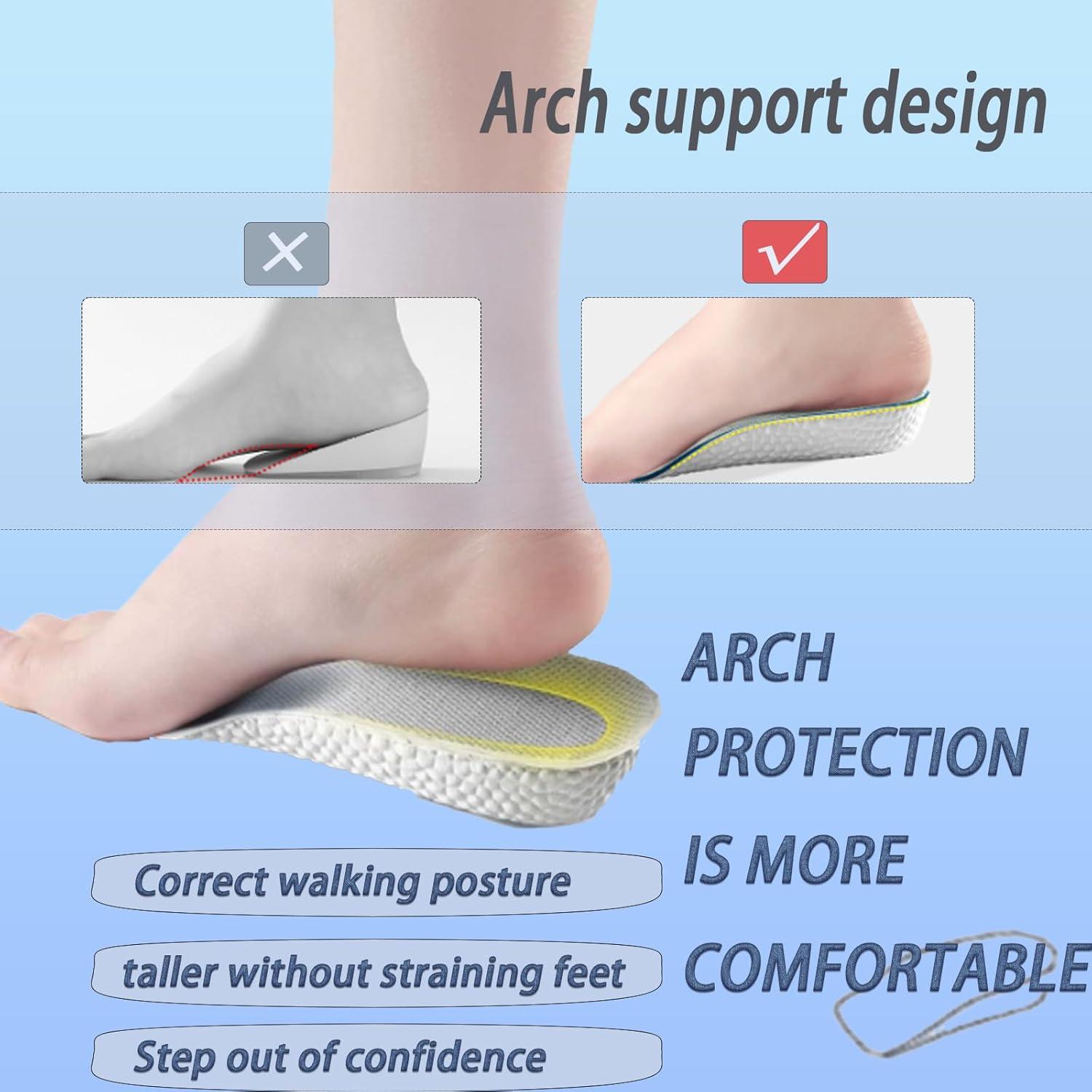 SOLO ACTFIT Schuheinlagen Erhöhung Höhe 3,5cm Schwarz