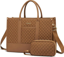 Laptoptasche Damen 15,6 Zoll Wasserdicht Handtasche Aktentasche Uni
