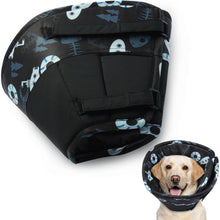 Hundekragen Leckschutz Weich Schwarz M