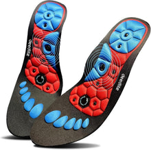 Magnetische Einlegesohlen Akupunktur Orthopädische Reflexzonenmassage