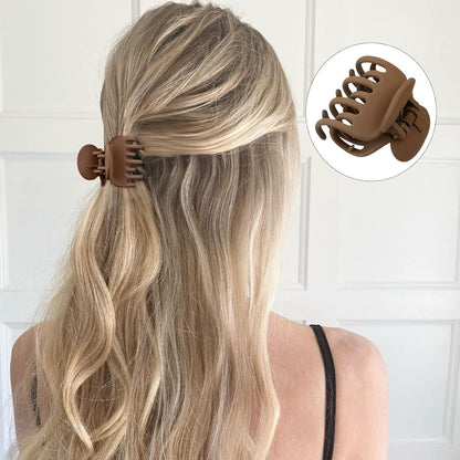 4 Stück Haarspangen Klauen-Haarspangen Matte Haarklammern