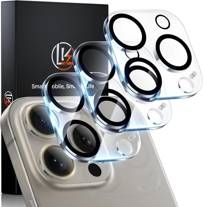 Kameraschutzglas für iPhone 16 Pro/16 Pro Max, 3er Set