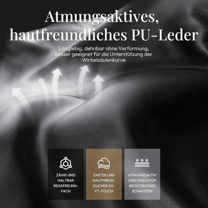 Gaming Stuhl Schwarz Massage Taschenfederkissen Kühlung Gel Erwachsene