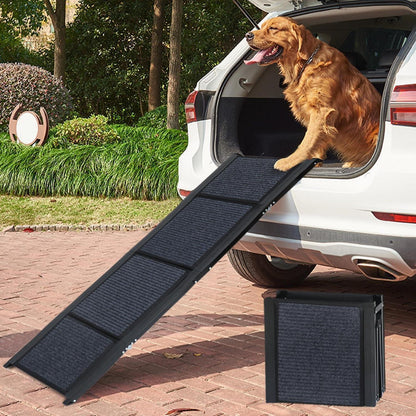 Klappbare Hunderampe 160cm – Sicherer Einstieg Auto, SUV, LKW