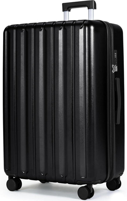 SHOWKOO Koffer Groß Hartschale Polycarbonat TSA-Schloss 4 Rollen XL