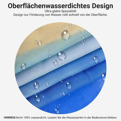 Duschvorhang Leuchtturm 200x200cm Wasserabweisend & Antischimmel