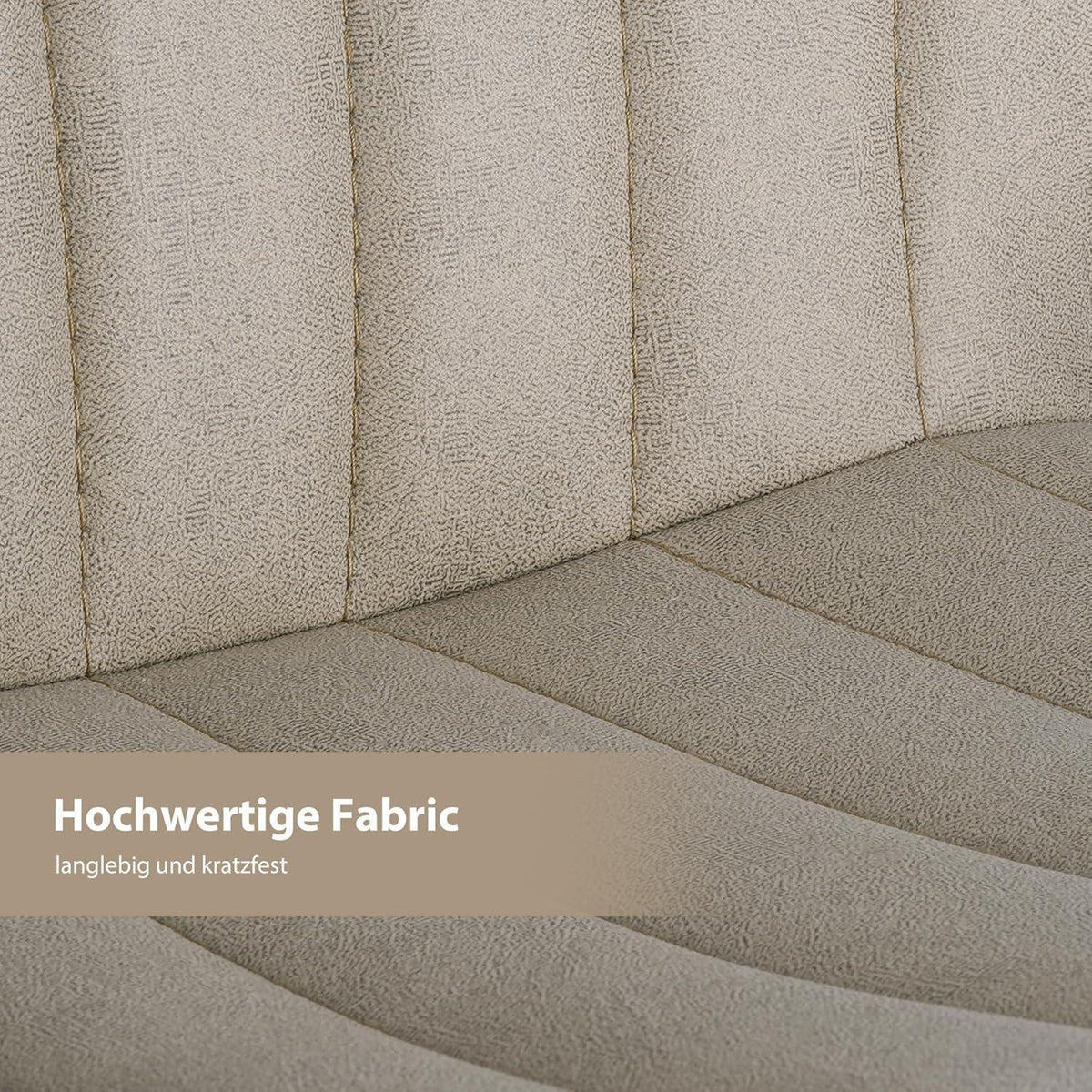 Verstellbarer Barhocker 4er Set mit Fußstütze & 360° Drehung