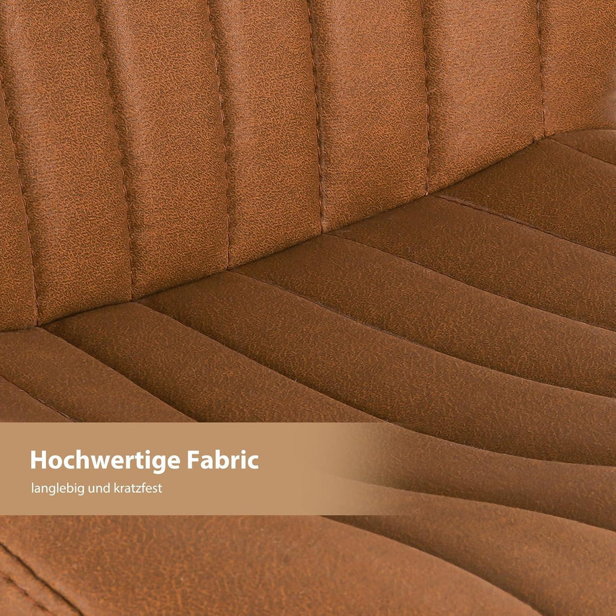 Verstellbarer Barhocker 4er Set mit Fußstütze & 360° Drehung