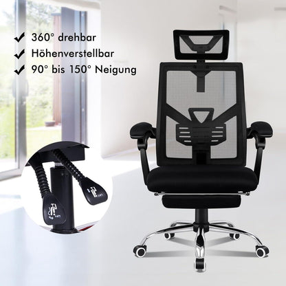 Ergonomischer Bürostuhl mit Netzgewebe
