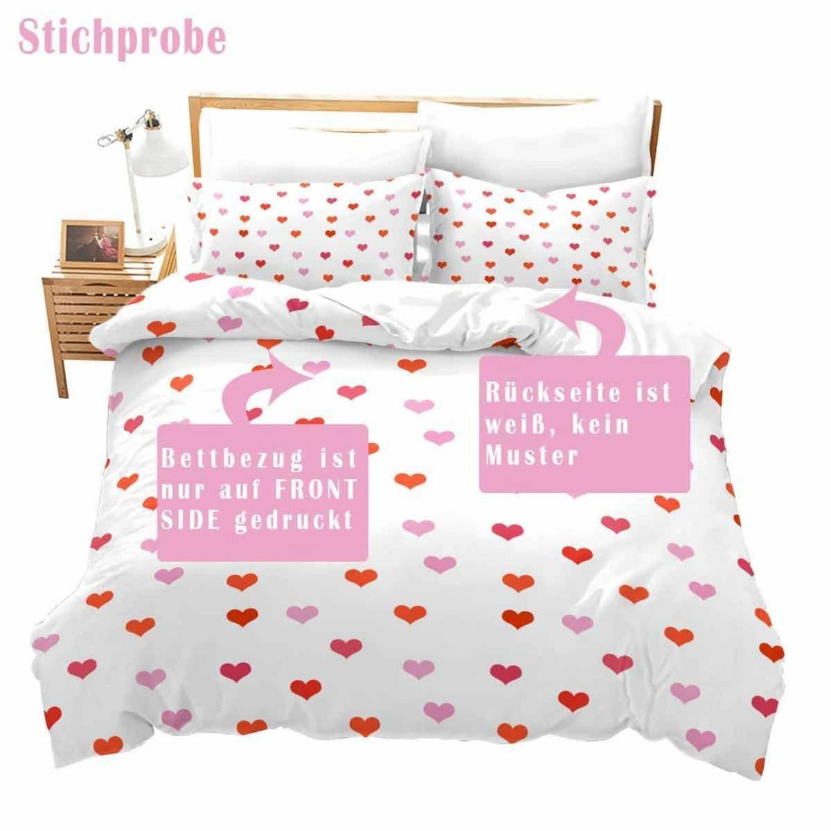 Kinder Bettwäsche Set Sausage Hund Motiv 220x240 cm