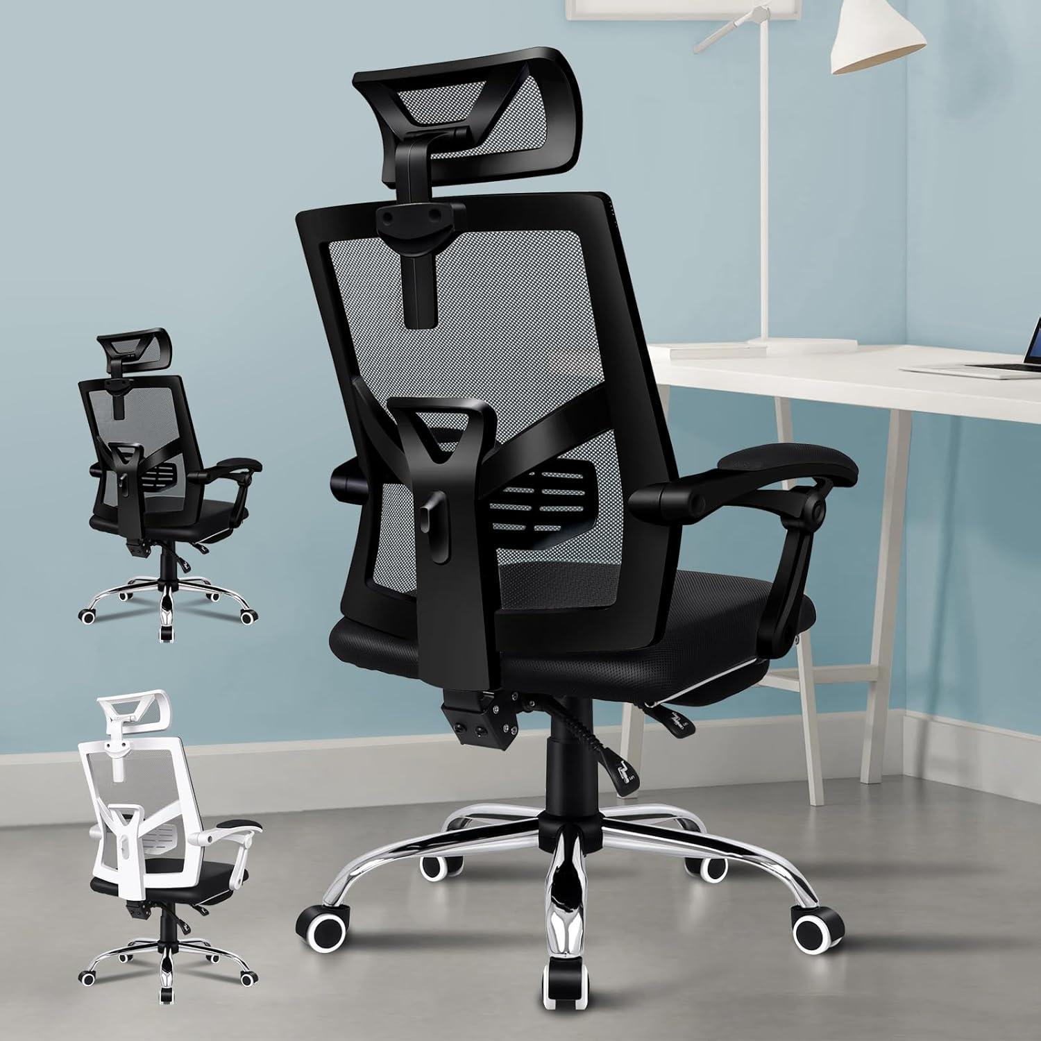 Ergonomischer Bürostuhl aus Netzgewebe, Drehbarer