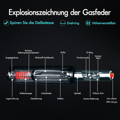 Bürostuhl ergonomisch aus Netzgewebe atmungsaktiv weiß max. 180 kg