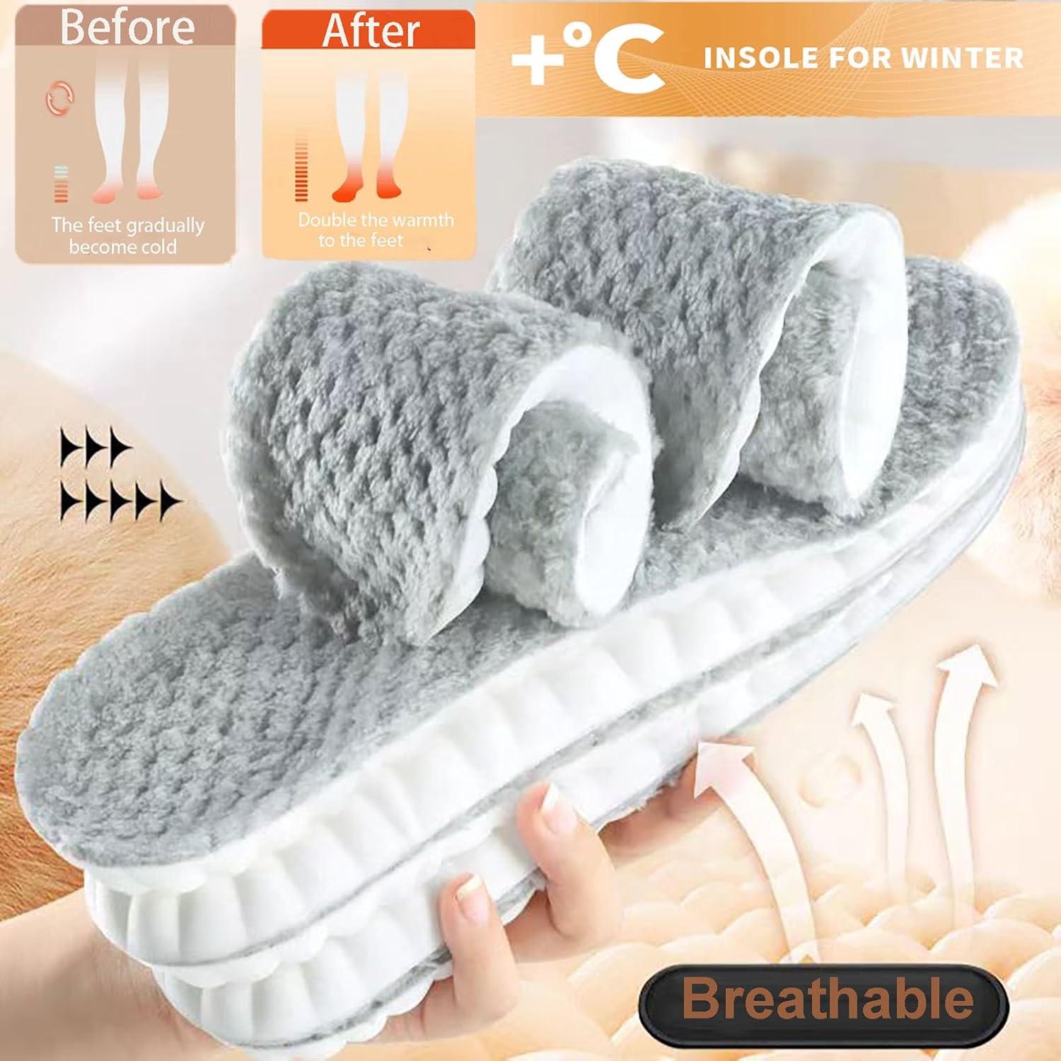 Thermoeinlegesohlen Winter Herren Damen Flanell