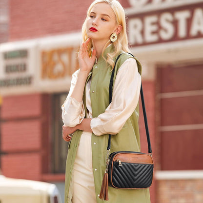 Umhängetasche Damen Crossbody Bags Verstellbarer Schultergurt Leicht