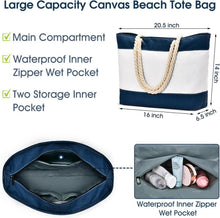 Oscaurt Strandtasche Damen Groß Wasserdicht Tote Bag