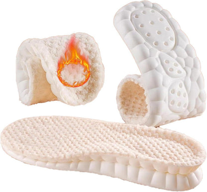 Warme Winter Thermoeinlegesohlen für alle Schuhtypen