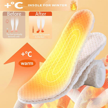 Warme Thermo Einlegesohlen für Winter Schuhe - Extra