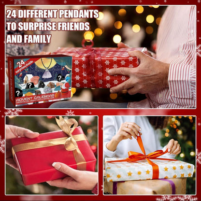 Adventskalender mit 24 Edelsteinen für Kinder & Erwachsene