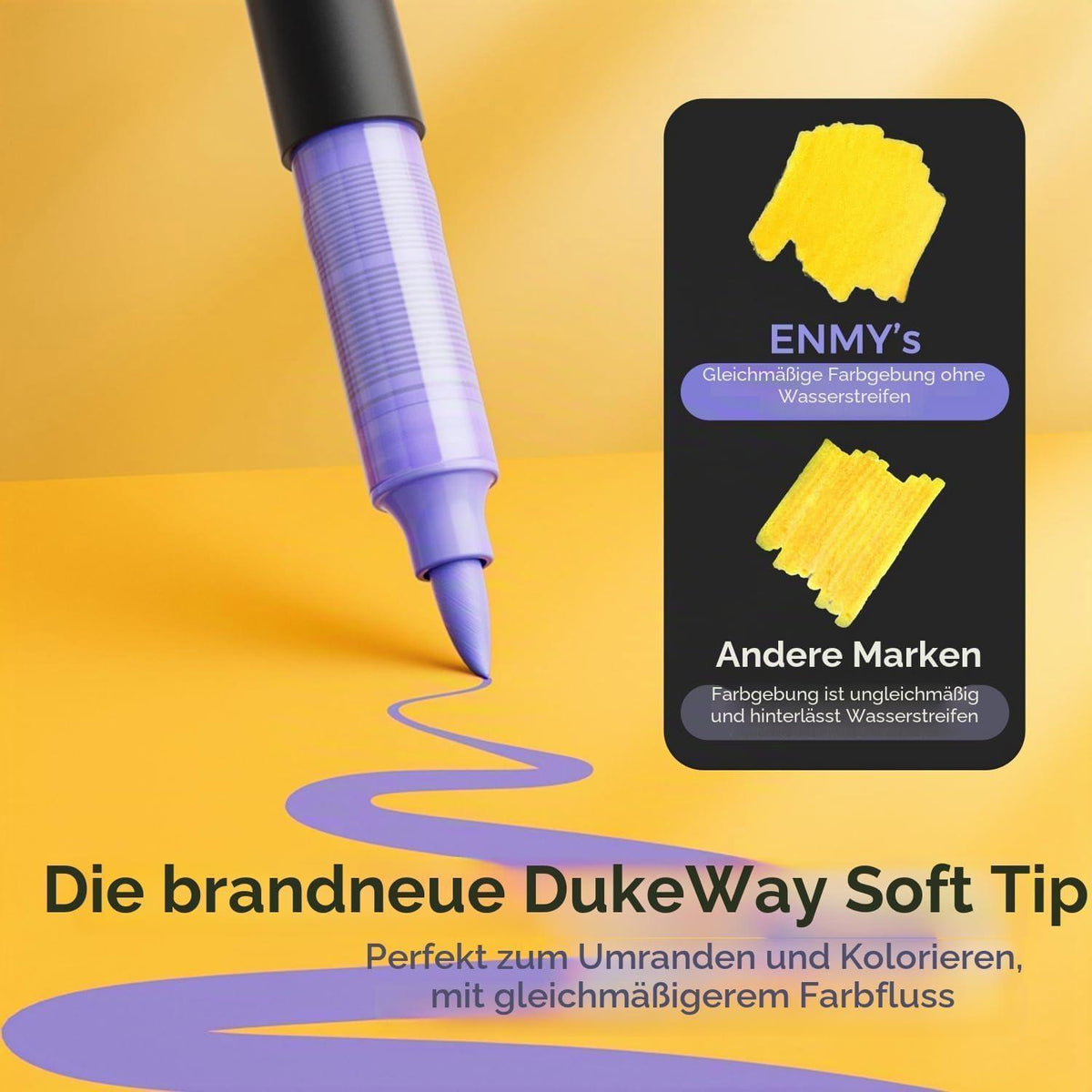 Acrylfarbmarker Set 48 Farben – Flüssig, Vielseitig & Langlebig