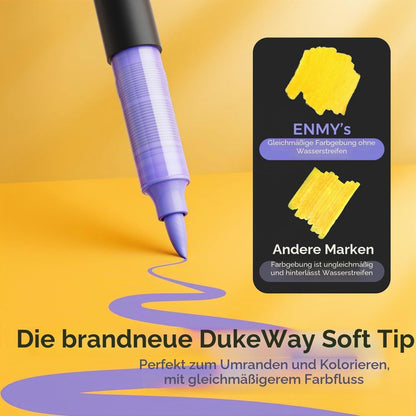 Acrylfarbmarker Set 48 Farben – Flüssig, Vielseitig & Langlebig