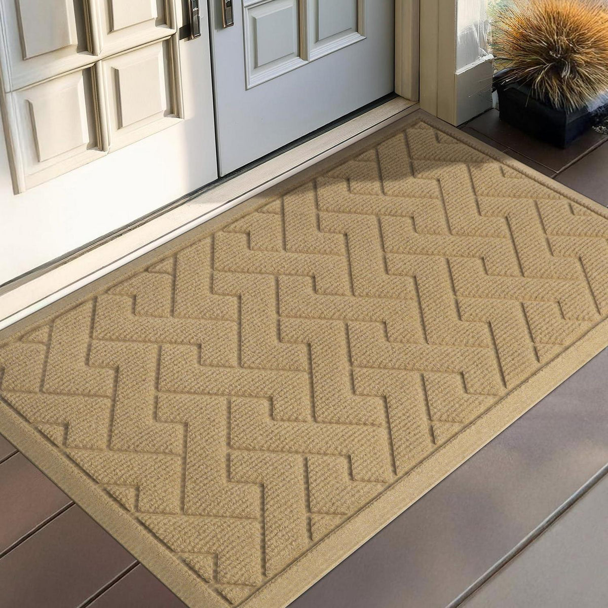 Rutschfeste Fußmatte 80x120cm – Saugfähig & Waschbar
