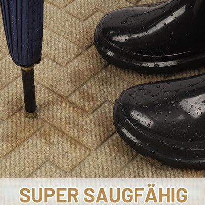 Rutschfeste Fußmatte 80x120cm – Saugfähig & Waschbar