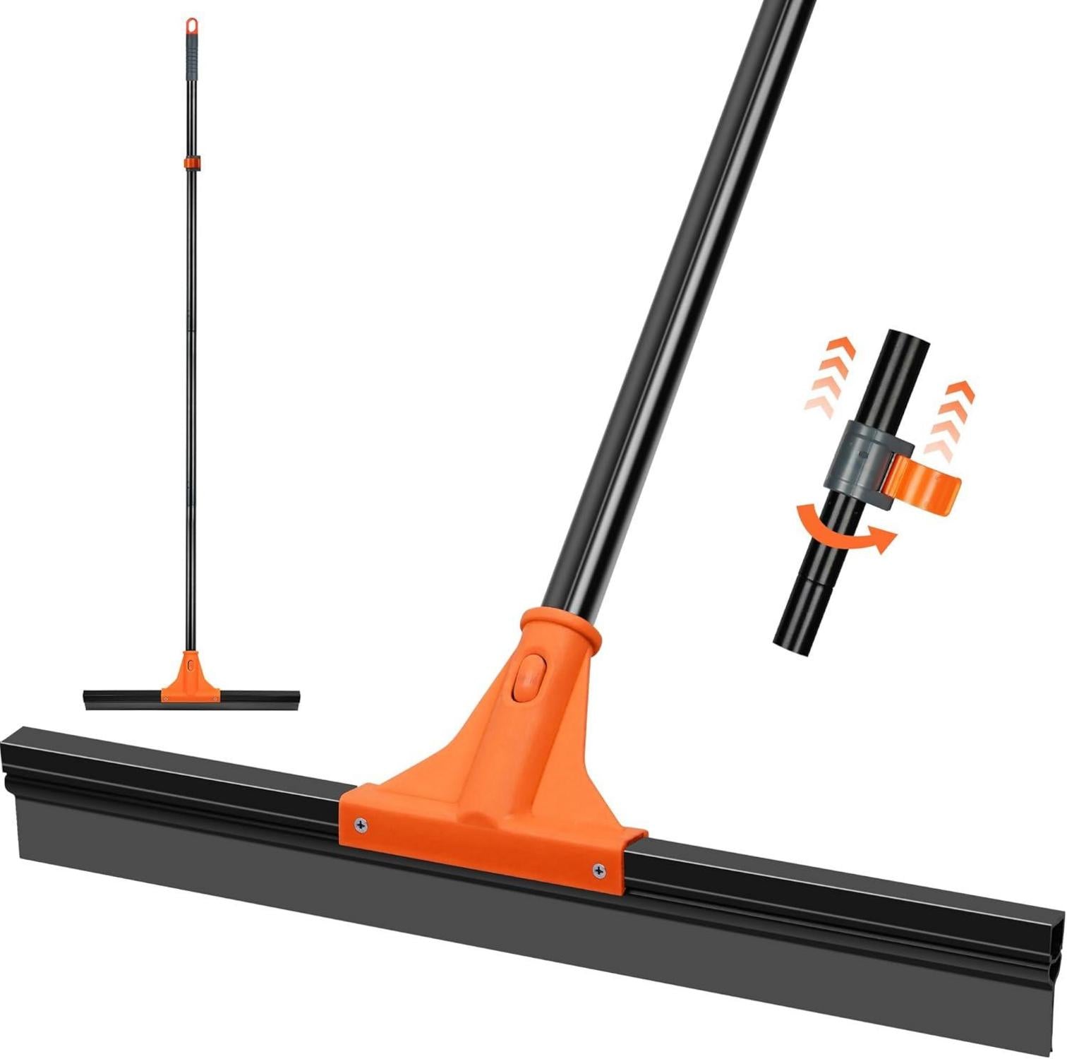 Wasserschieber Bodenabzieher Dusche Teleskopisc Stiel 148 cm
