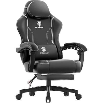 Ergonomischer Gaming Stuhl mit Lendenwirbelstütze und