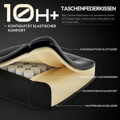 Ergonomischer Gaming Stuhl mit Lendenwirbelstütze und