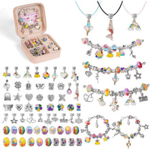 Bastelset Schmuck für Mädchen ab 6 Jahre - DIY Armbänder & Halsketten
