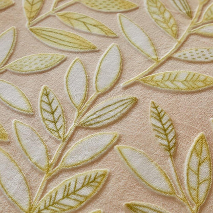 Winter Plüsch Bettwäsche 135x200 - Warm & Flauschig Gelb/Beige