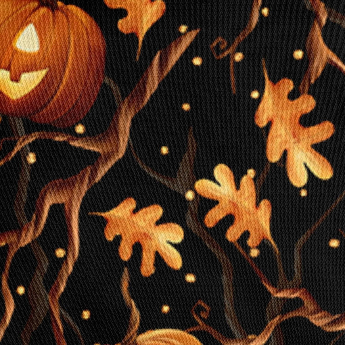 Halloween Bettwäsche-Set 135x200 cm, 4-teilig mit Kürbis-Motiv