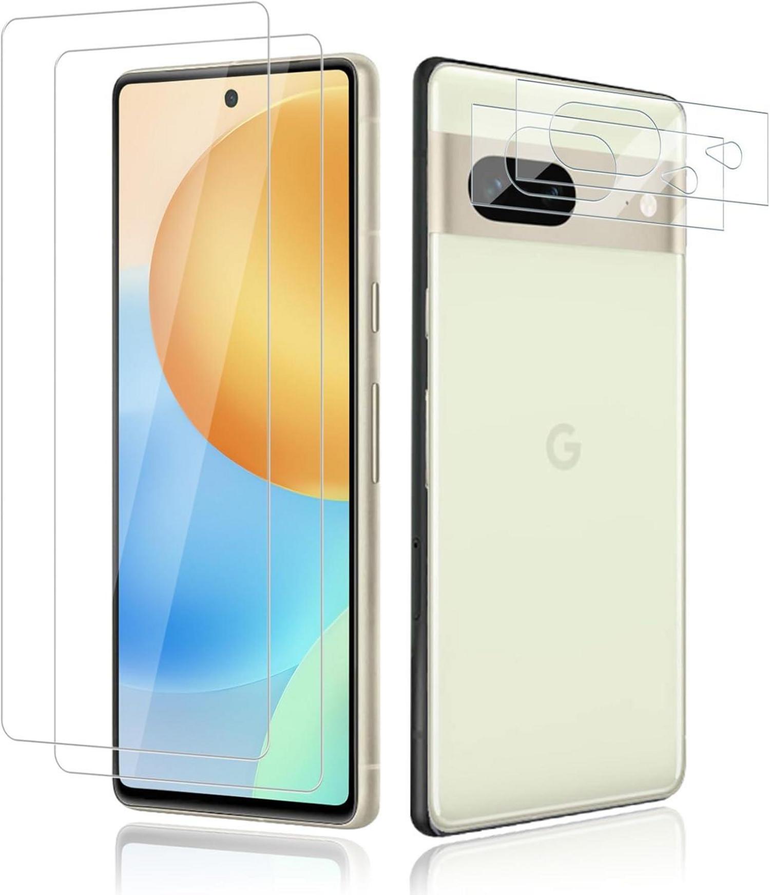 Panzer Glas Schutzfolie für Google Pixel 7 mit Kameraschutz