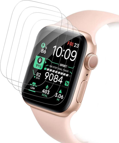 40mm Apple Watch Panzerglas Schutzfolie 4er Pack HD Transparent
