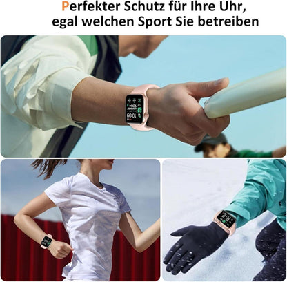 Schutzfolie Panzerglas Apple Watch 4/5/6/SE 40mm 4er Set Display Folie