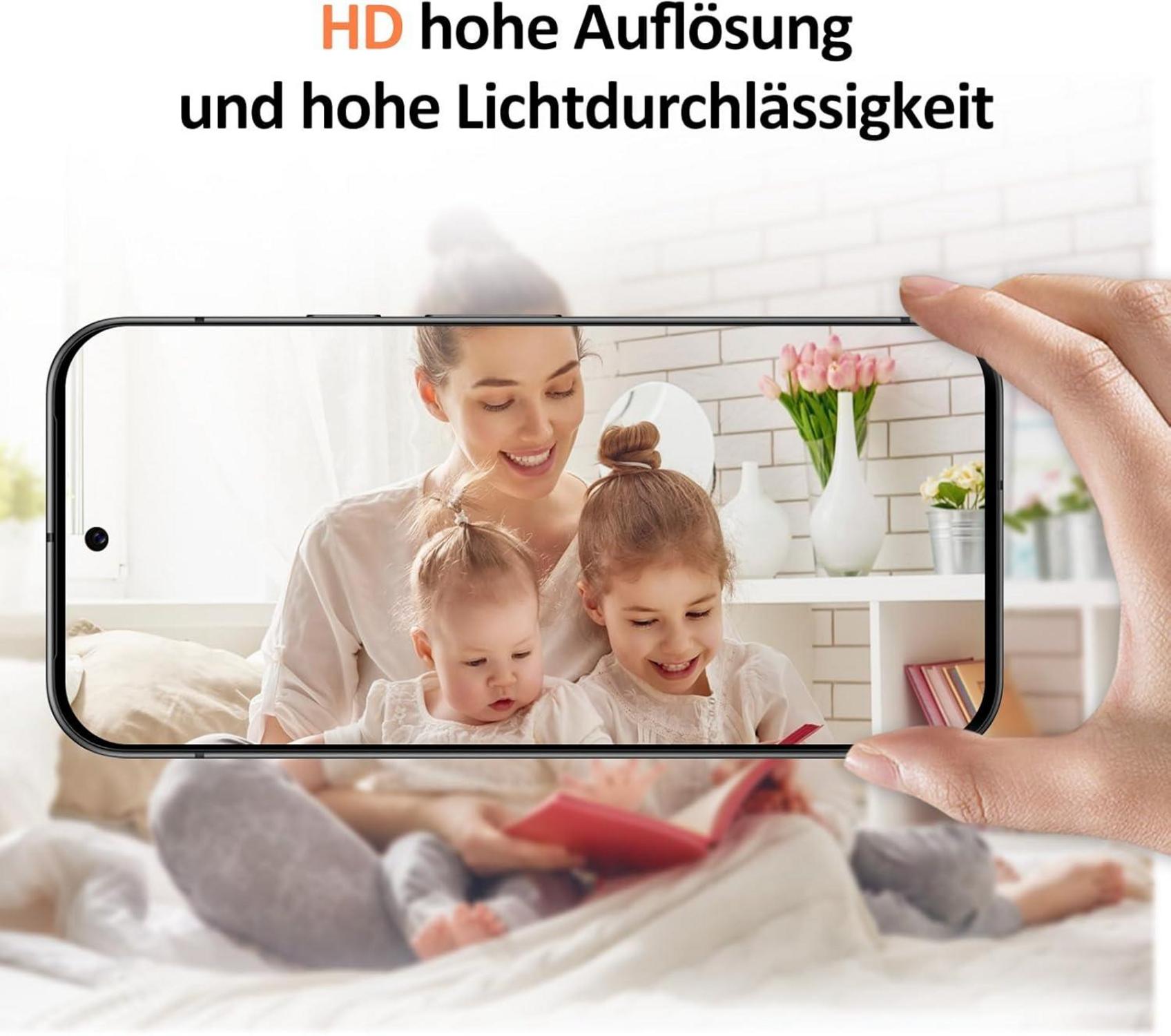 2+2 Stück Panzerglas Schutzfolie für Google Pixel 9 - 9H Kratzfest